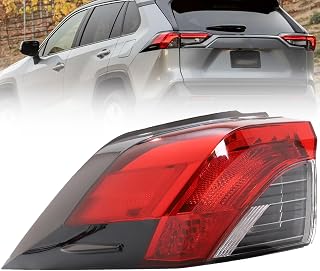 Left Outer Tail Light Compatible With 2019-2024 Toyota RAV4
