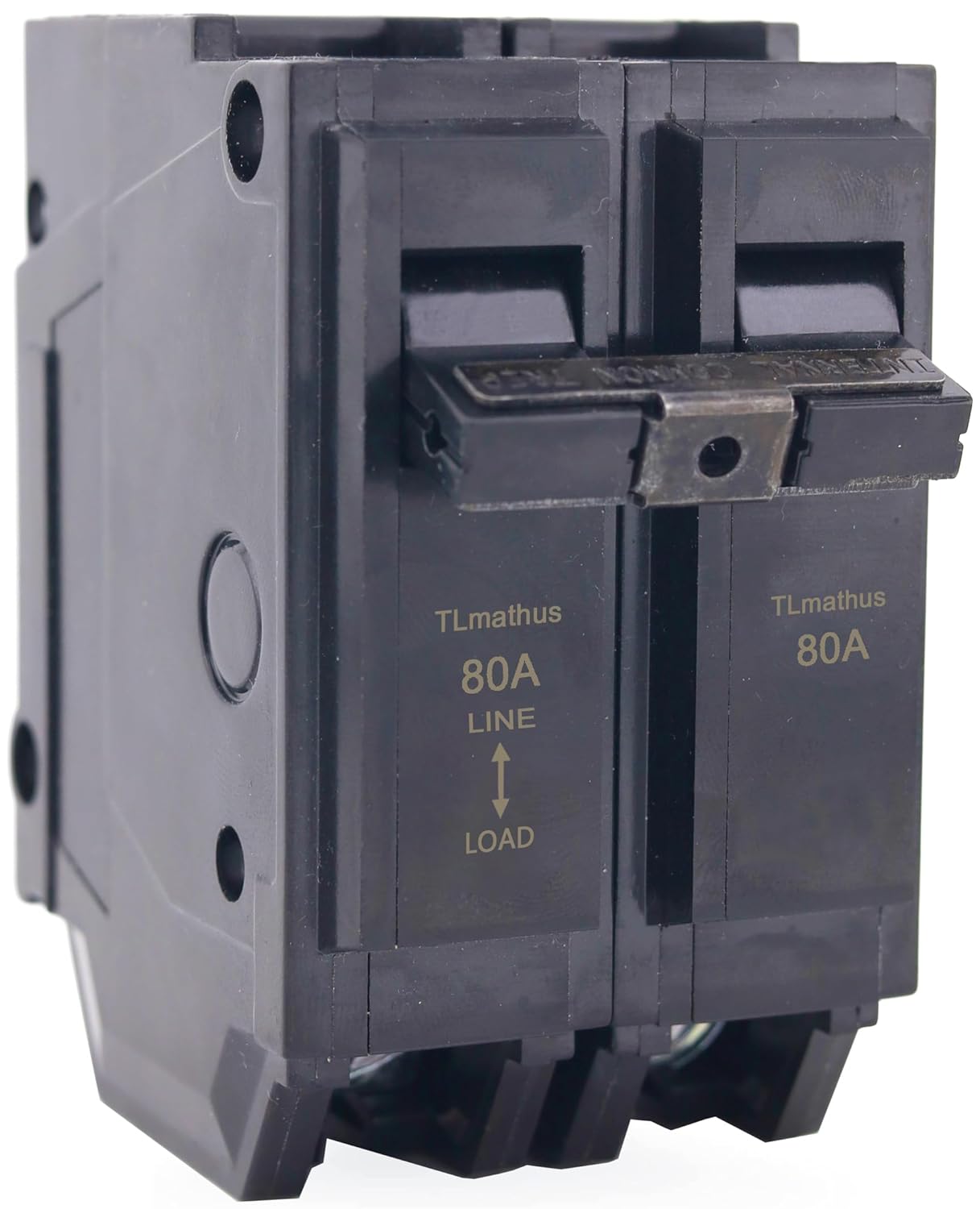80 amp 2-pole THQL feeder breaker for GE load centers