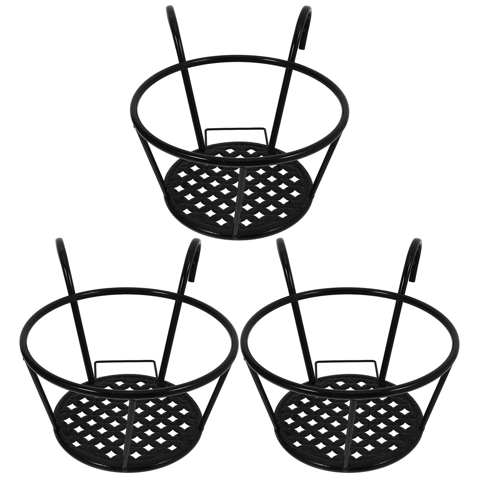 Gain de place assuré sur balcon encombré avec le porte-pot en fer HEMOTON