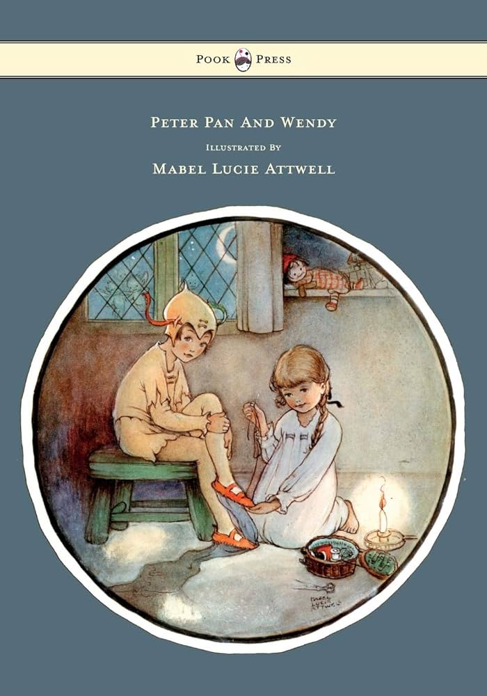 Amazon.com: Peter Pan and Wendy - Illustrated by Mabel Lucie