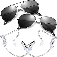 Vista 1 de Ring Wedding Bearer Security: Sun Glasses + EarPiece Cosplay + Badge Police Fbi