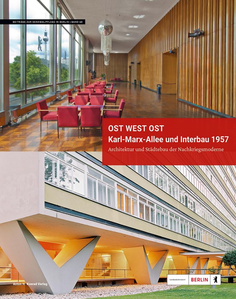 Karl-Marx-Allee Interbau 1957 : un beau livre d'architecture sur l'urbanisme de Berlin