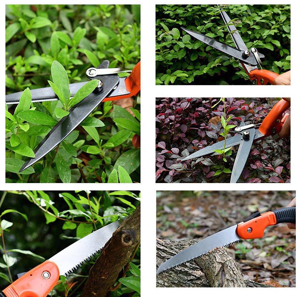 Lot de 12 outils de jardinage pour jardinage avec truelle et fourchette