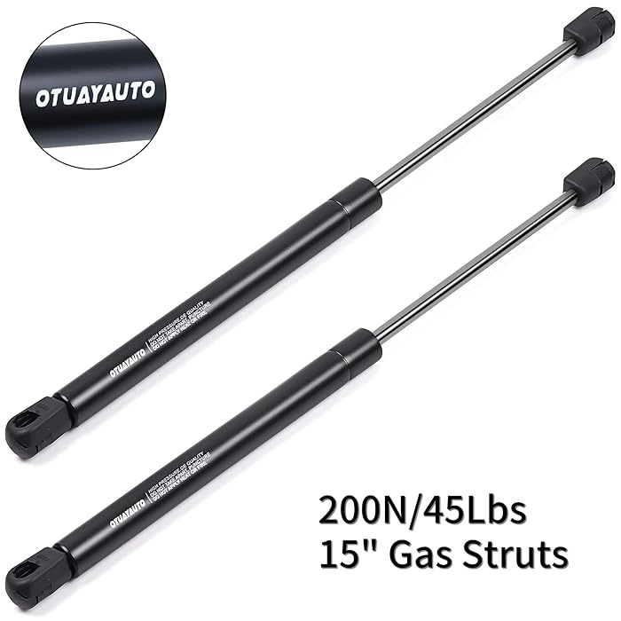 Buy OTUAYAUTO 15 inch Gas Strut 200N/45Lbs Universal Lift Support for Tool Box Shock, Truck