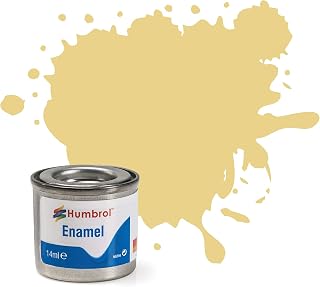 Humbrol AA1136 14ml No. 1 Tinlet Enamel Paint 103 (Cream Matt)