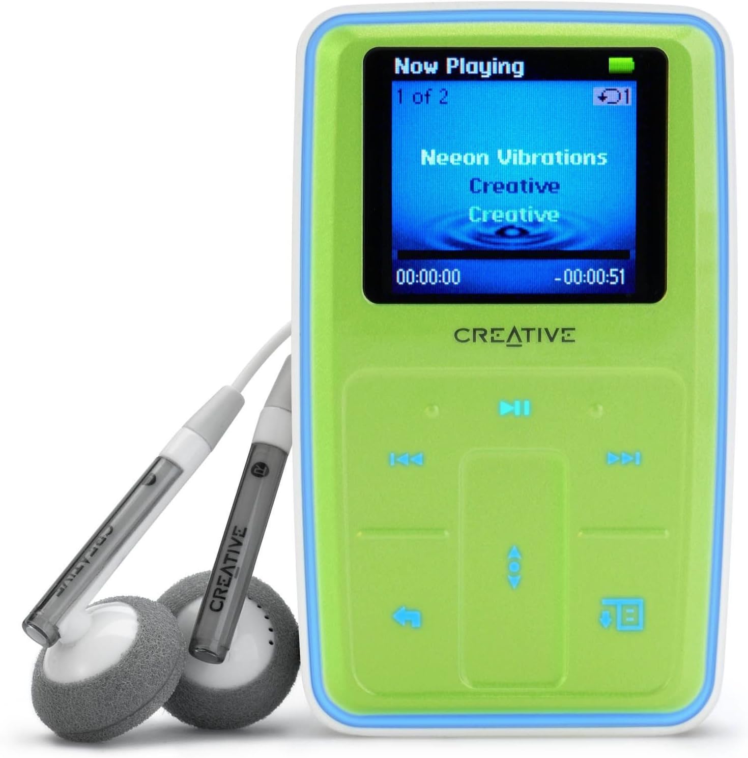 Creative Zen Micro Photo Altavoz Reproductor de mp3 8 GB Verde Amazon.es Electrónica