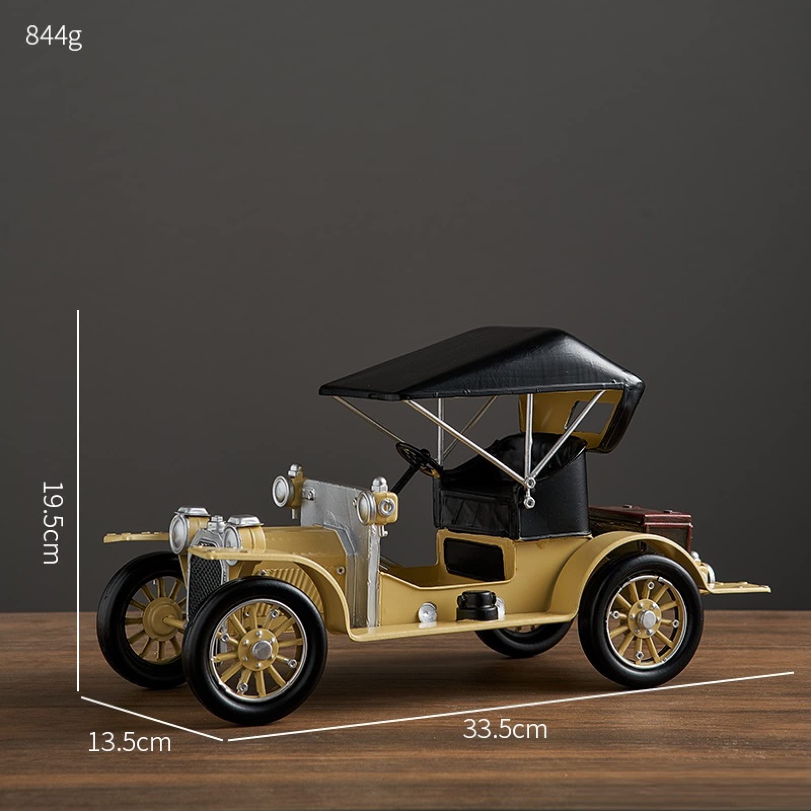 ビンテージ クラシックカー模型 1934年式風 金属調モデル / レトロカー Amazon.co.jp: 彫刻 レトロカーモデルアメリカンクラシックカー