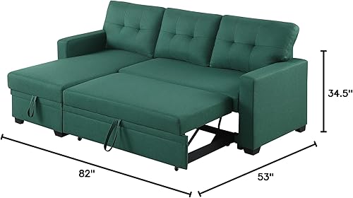 Miniatura 33 de Sofá modular de terciopelo con diván, sofá modular de 3 asientos en forma de L con brazos de almohada de terciopelo y cojines de respaldo y asiento