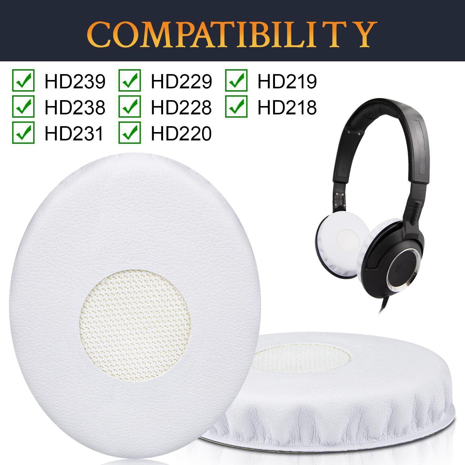 Crash Pad Cuscinetti Auricolari Di Ricambio Per Cuffie Monster Inspiration - Set Completi Cuscinetti Auricolari Monster Inspiration - Foto 5