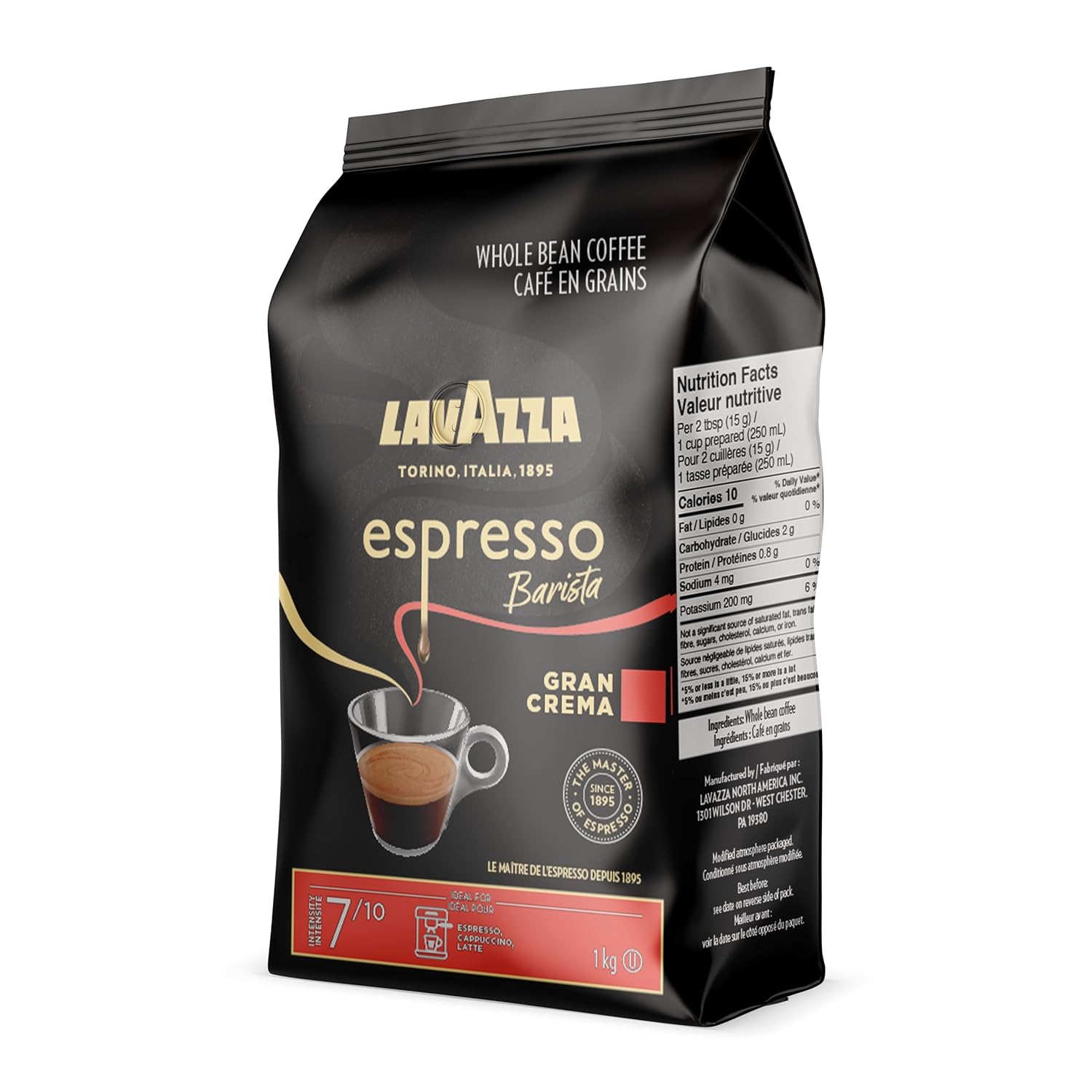 Lavazza Espresso Barista Gran Crema Whole Bean Jamaica Ubuy