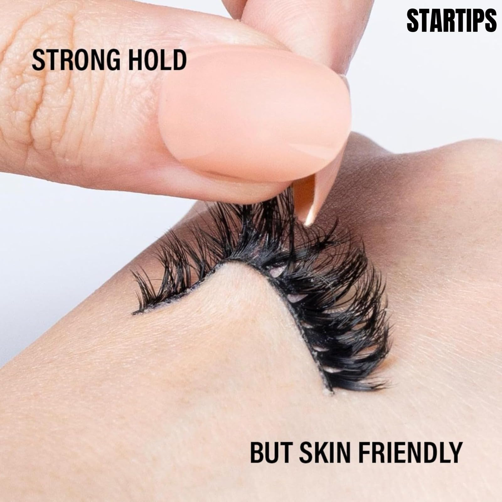 STARTIPS Waterproof Eyelash Glue Dark Tone 6ml | Non-Toxic, Latex-Free Adhesive | Strong Hold for False Eyelashes - Image 3 thumbnail