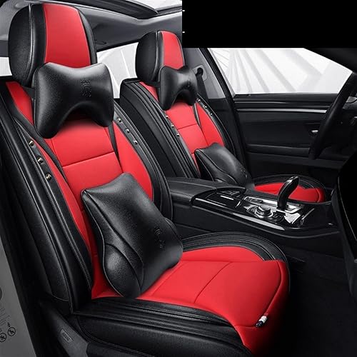 Miniatura 5 de ZEntoy Juego completo de fundas de asiento de automóvil compatibles con Nissan Dualis Juke Kicks Leaf Livina Murano Navara D22 Np300 Qashqai J10 J11