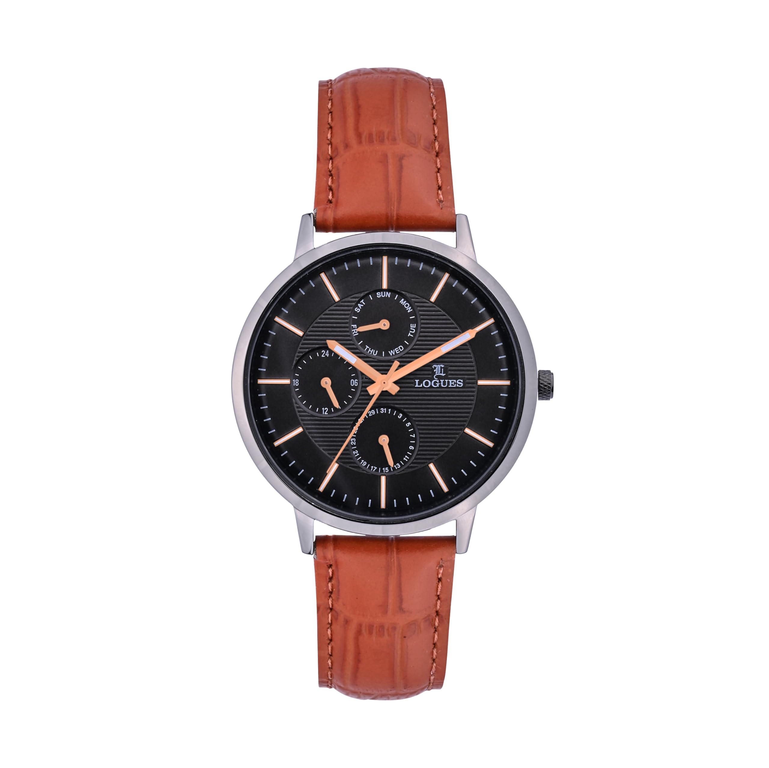 L LOGUES Analog Grey Dial Mens Watch - G 1967 QL-81 | 3 ATM Water Resistant | Stylish Timepiece for Him (B0D8TJRKPL) Amazon Price History, Amazon Price Tracker