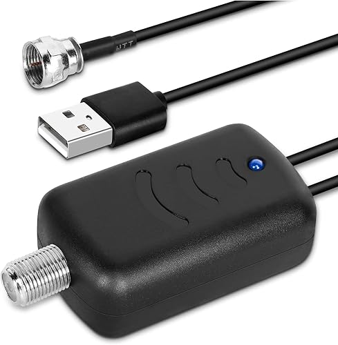 Antena de TV digital HD amplificada de largo alcance de más de 250 millas - Compatible con 1080p para VIZIO Tv modelo E65-E1 - Amplificador de señal