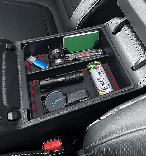Miniatura 7 de PIMCAR Bandeja organizadora de consola central para Hyundai Tucson Limited e Hybrid SEL 2022-2024, inserto de almacenamiento de reposabrazos de