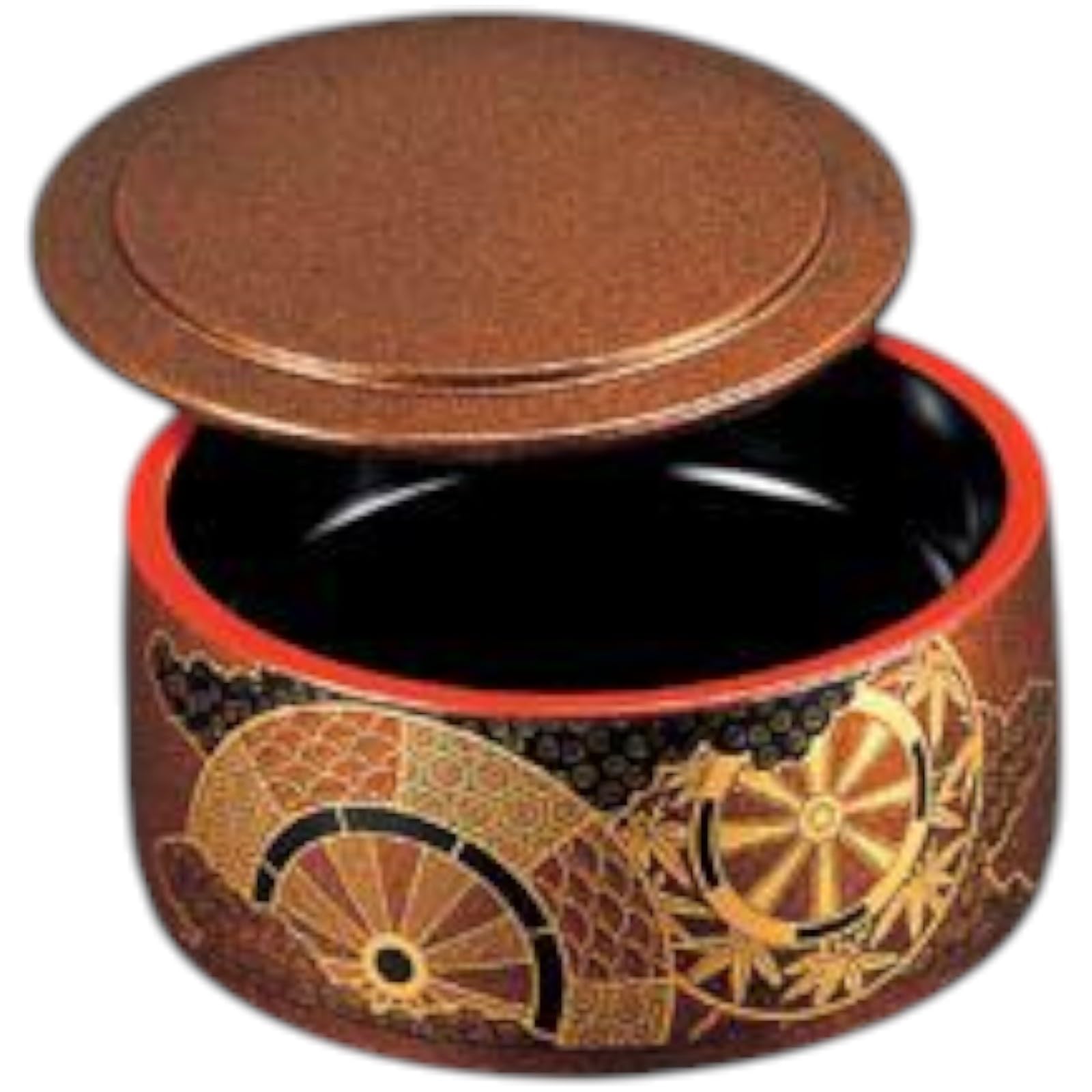 Hinoki Sushi Tub, 4-inch Mini Traditional Jubako