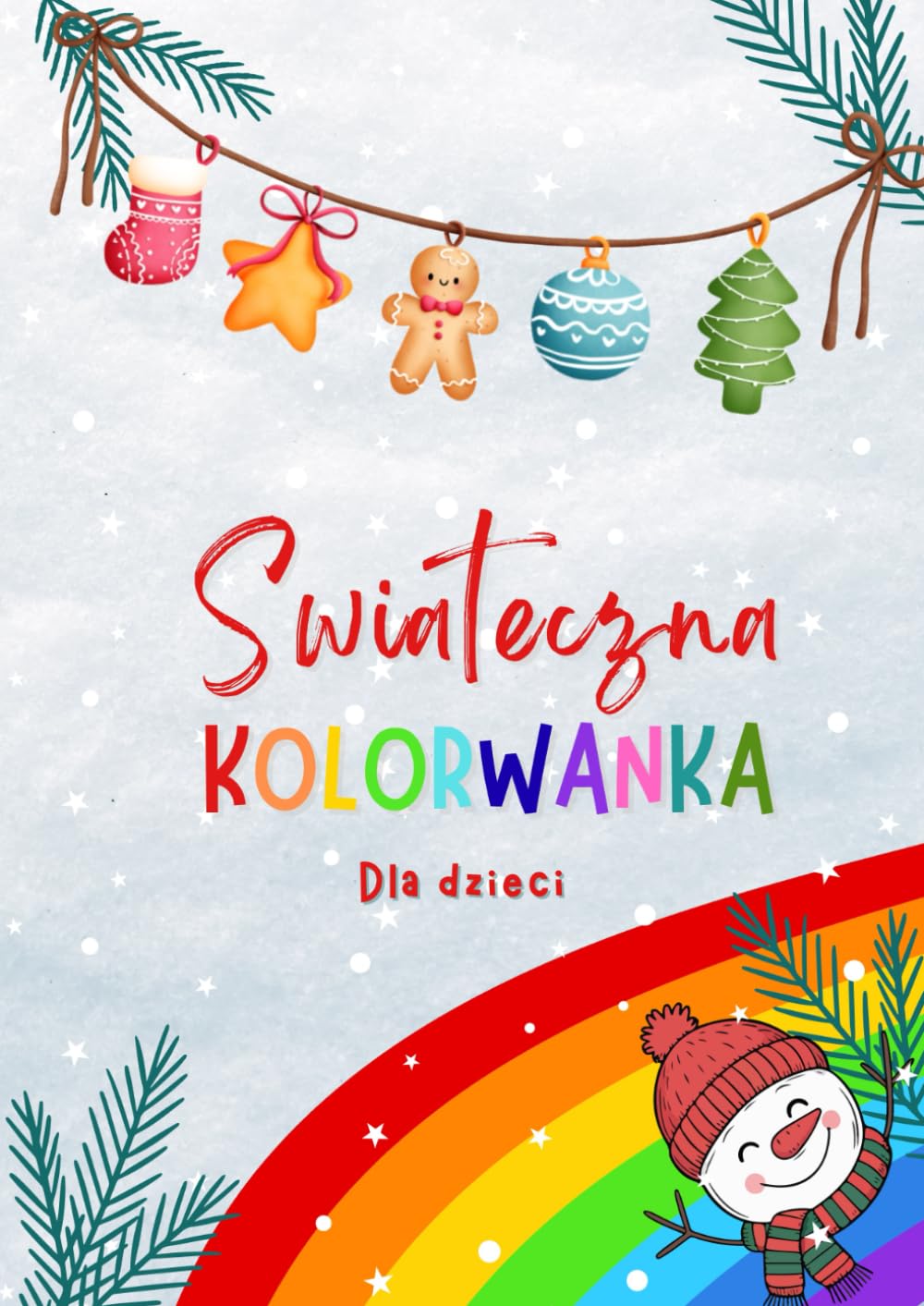 świąteczne kolorowanki: Dla dzieci