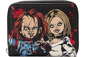 Bride Of Chucky Happy Couple Tiffany Zip-Around Wallet