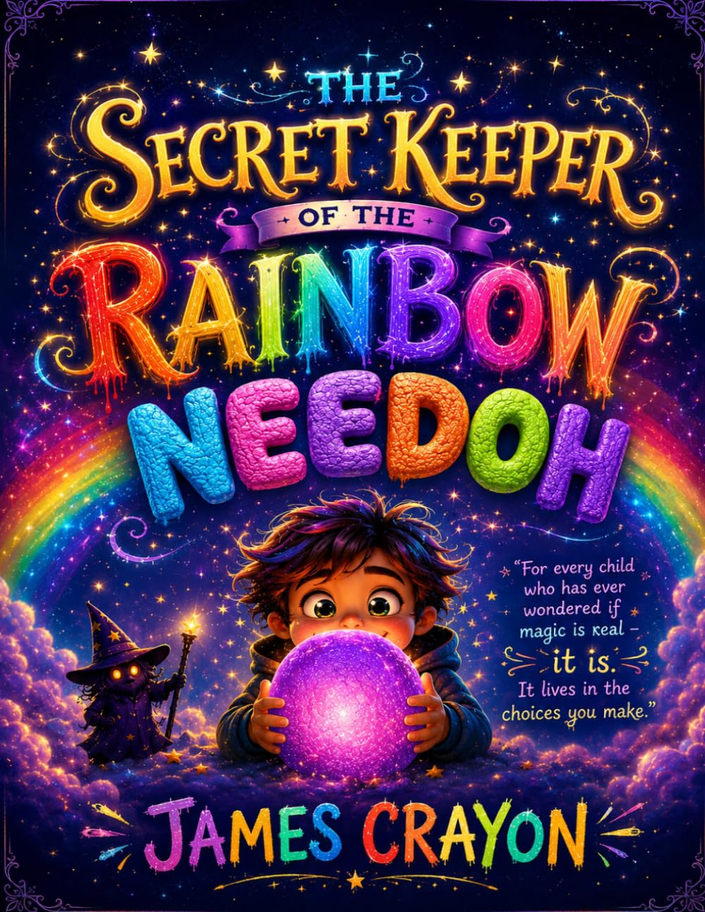 THE SECRET KEEPER OF THE RAINBOW NEEDOH: For every child who has ever wondered if magic is real it is. It lives in the choices you make