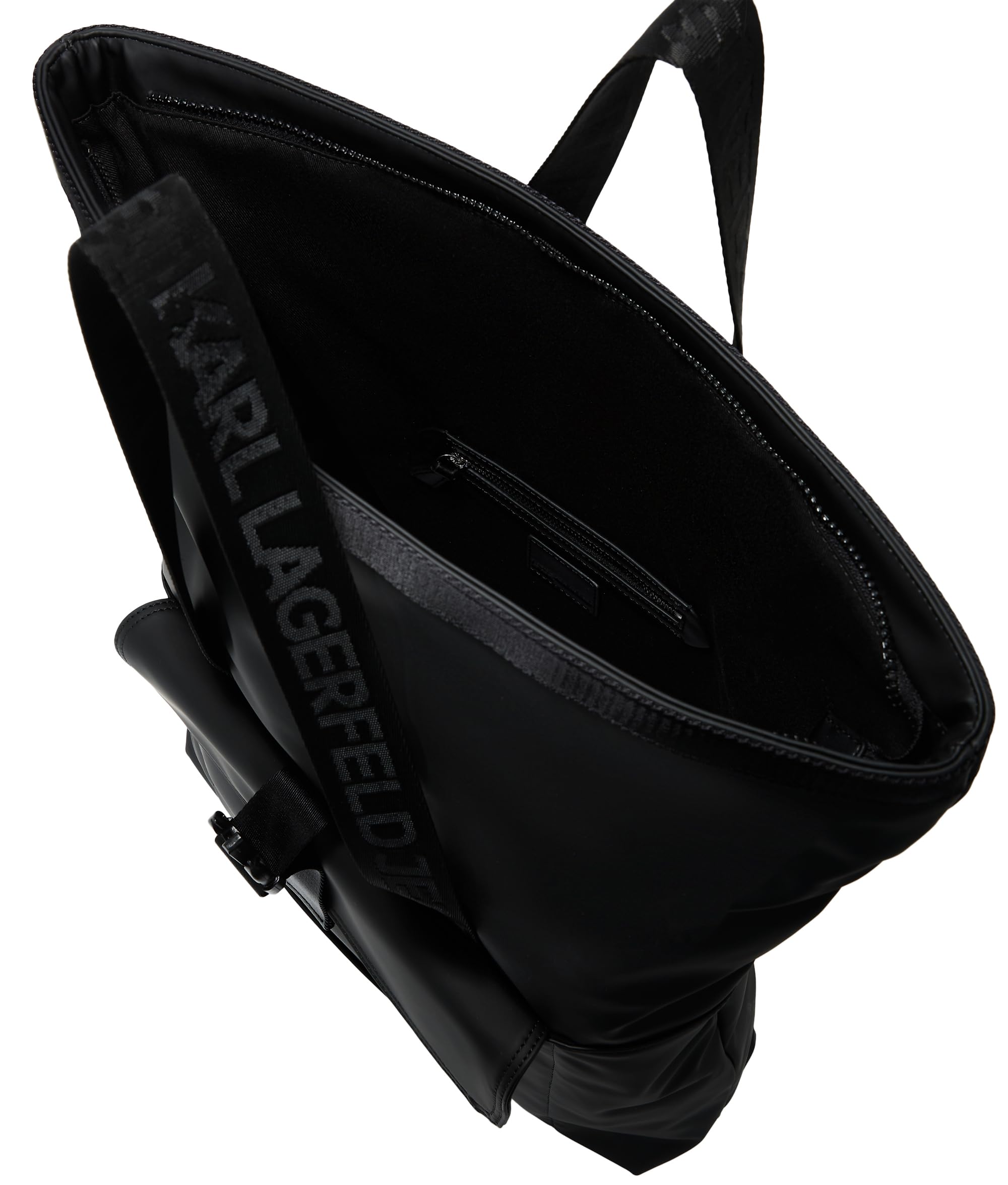 Karl Lagerfeld Jeans Homme Roll Top Tote Black One size