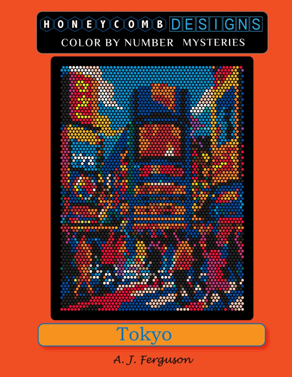 Tokyo Color by Number Book - Standard paper