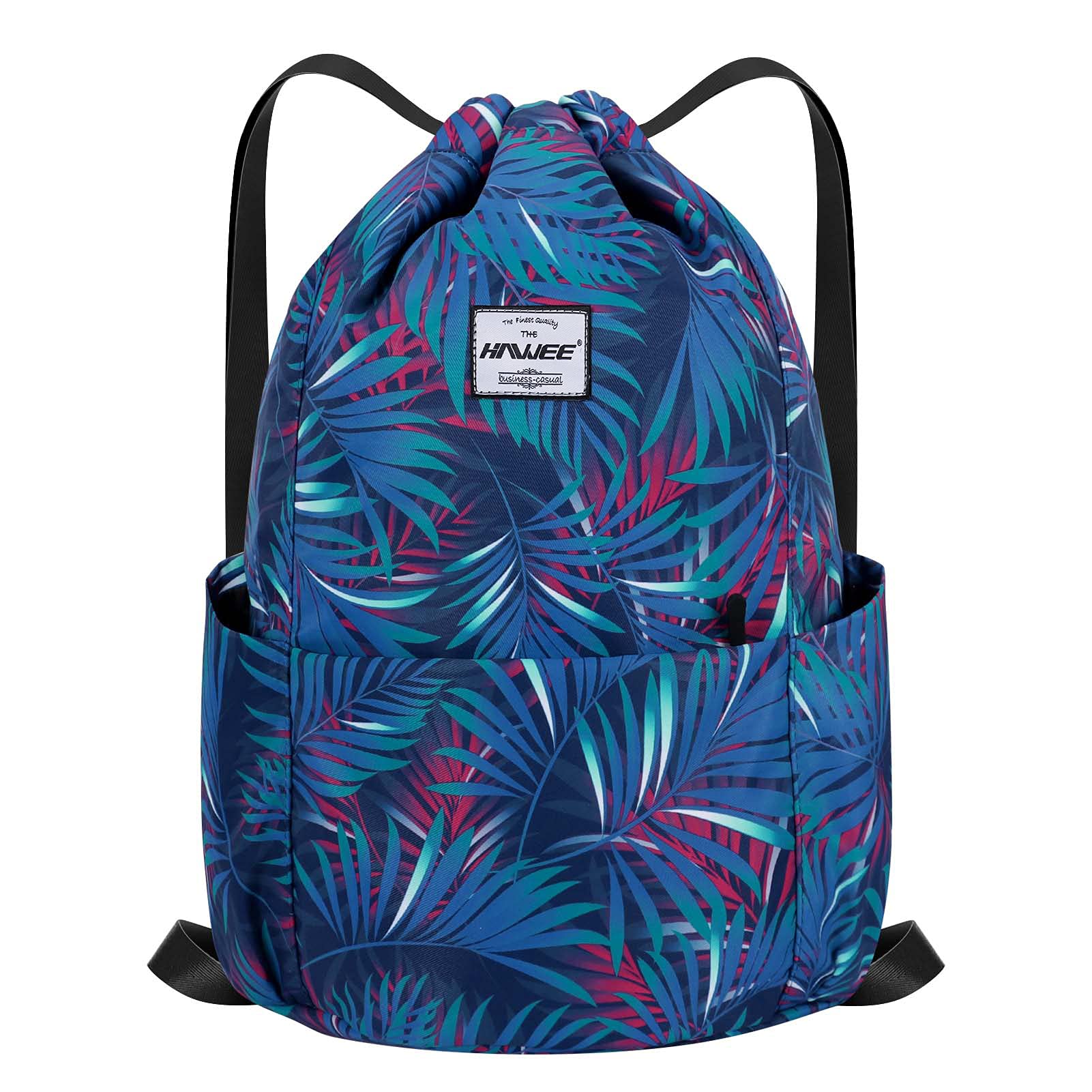 Impermeable Casual Mochila con Cordón Grande Deporte Bolso de Gimnasia Mochila de Cuerda Unisex para Mujer Hombre Vida Cotidiana Aire Libre Yoga Escuela Playa Nadar — view 50