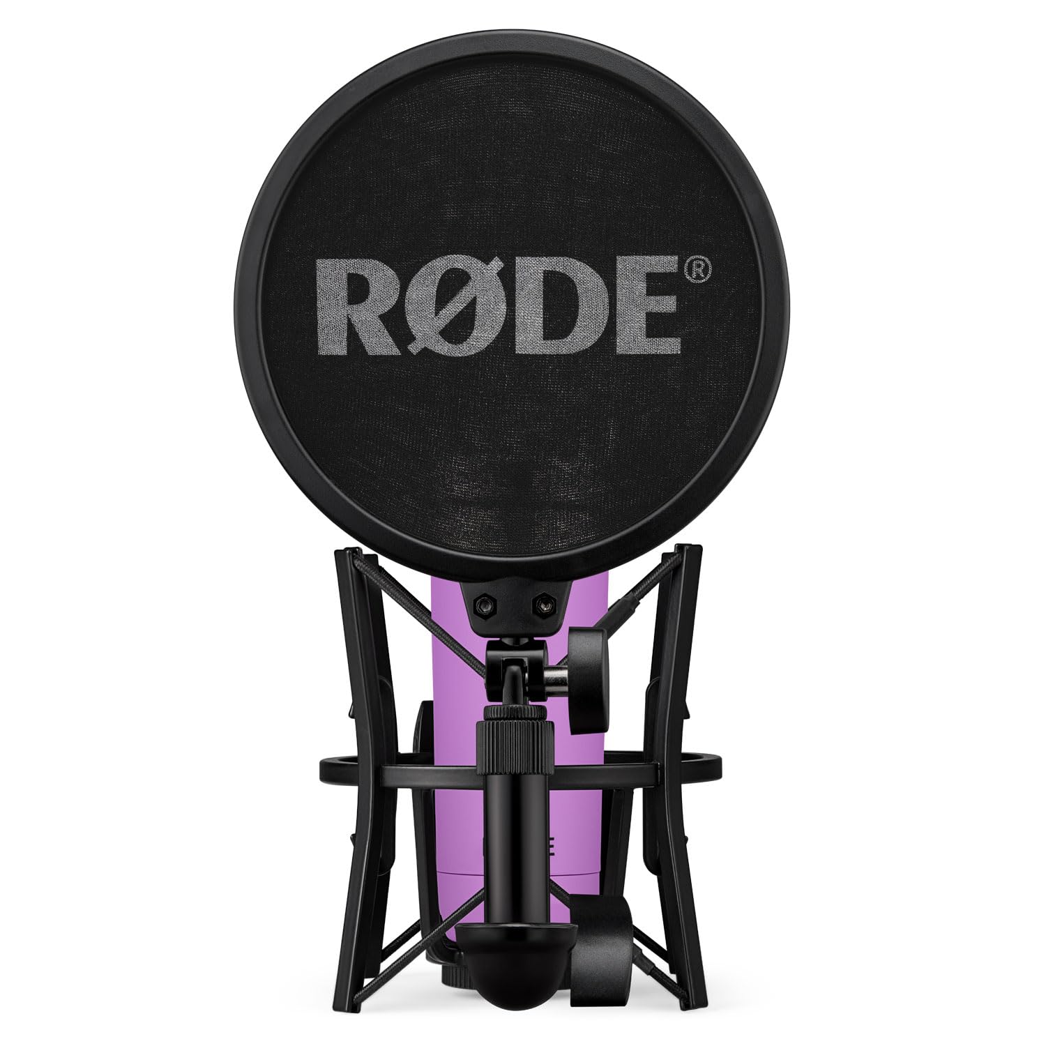 Rode NT1 Signature Purple Studio-Mikrofon Lila + keepdrum XLR-Kabel Lila