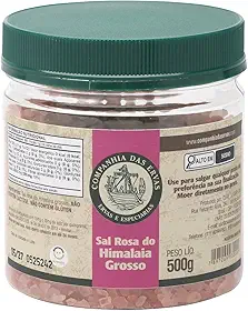 SAL ROSA DO HIMALAIA GROSSO 500g CIA DAS ERVAS