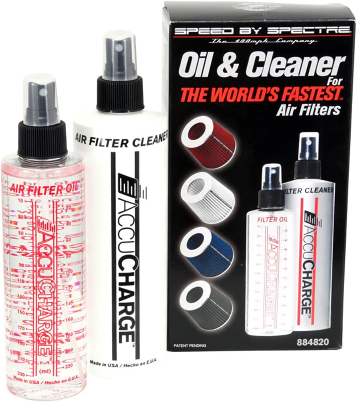 Spectre Performance 884820 Accucharge Filter Kit : Automotive