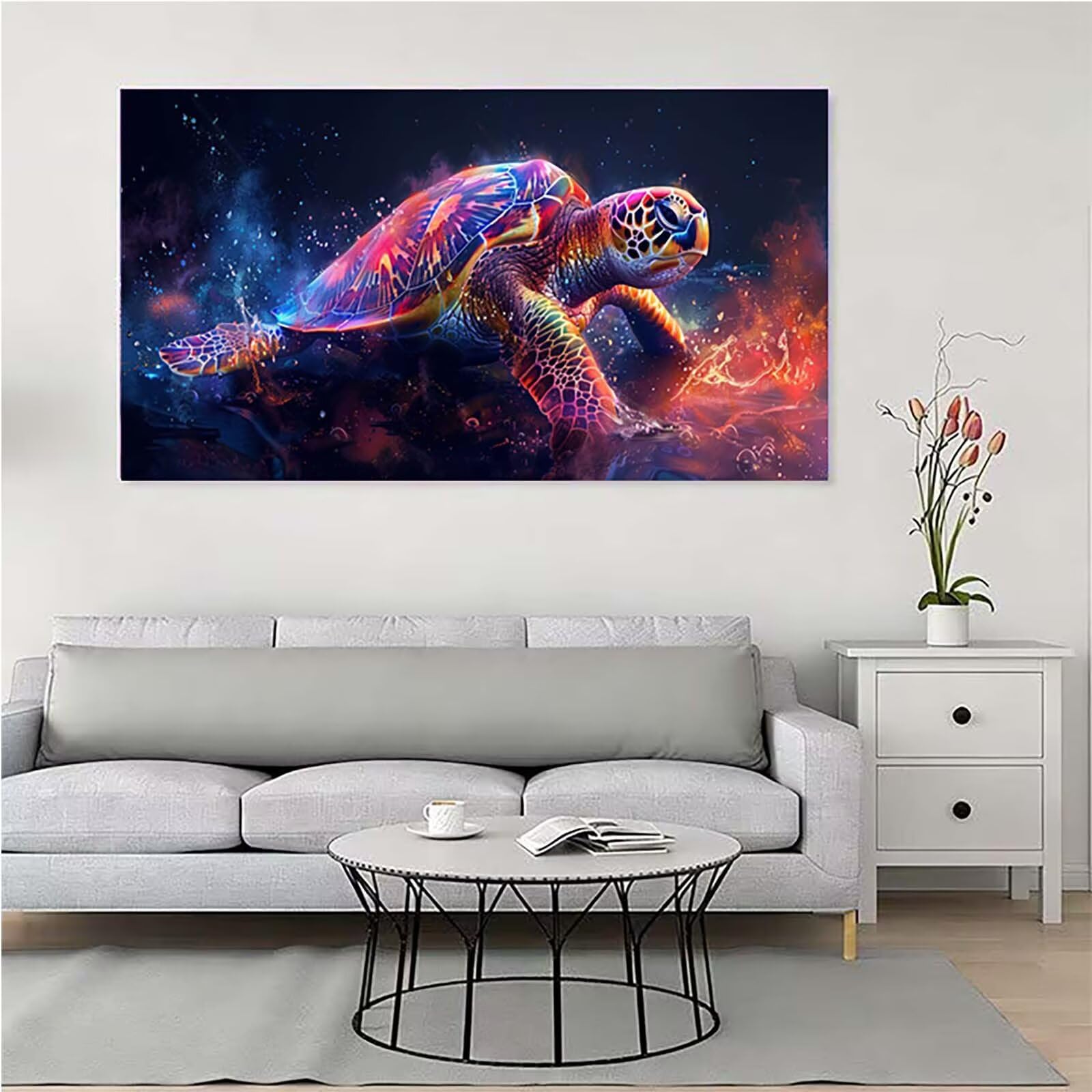 Tartaruga Marina 5D DIY Diamond Painting Grandi Dimensioni 70x140cm H-2690