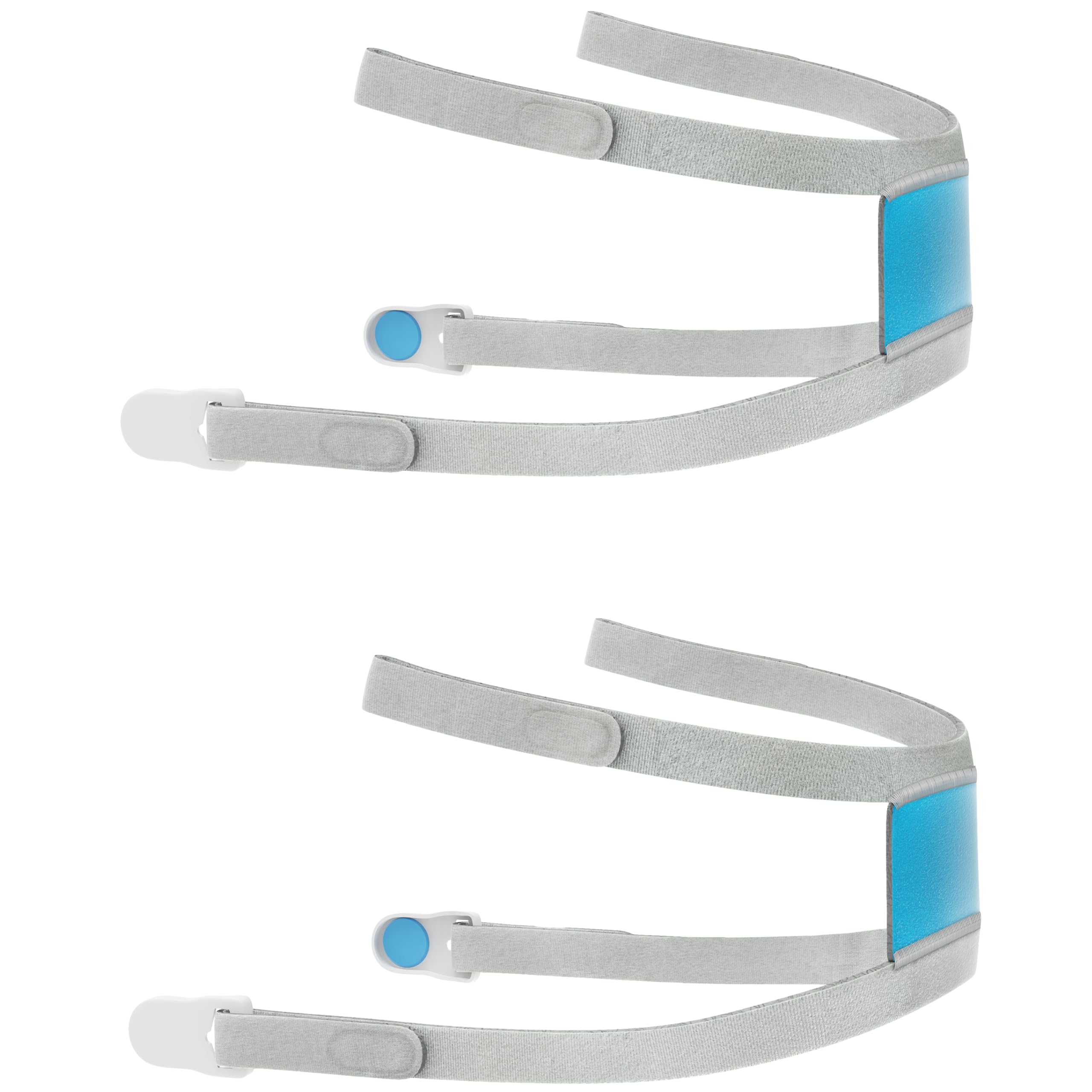 Photo 1 of **MISSING 2 CLIPS** ULSEIGN Headgear Strap Replacement for ResMed AirFit/AirTouch F30i / X30i CPAP Full Face Mask with Magnetic Clips – 2-Pack