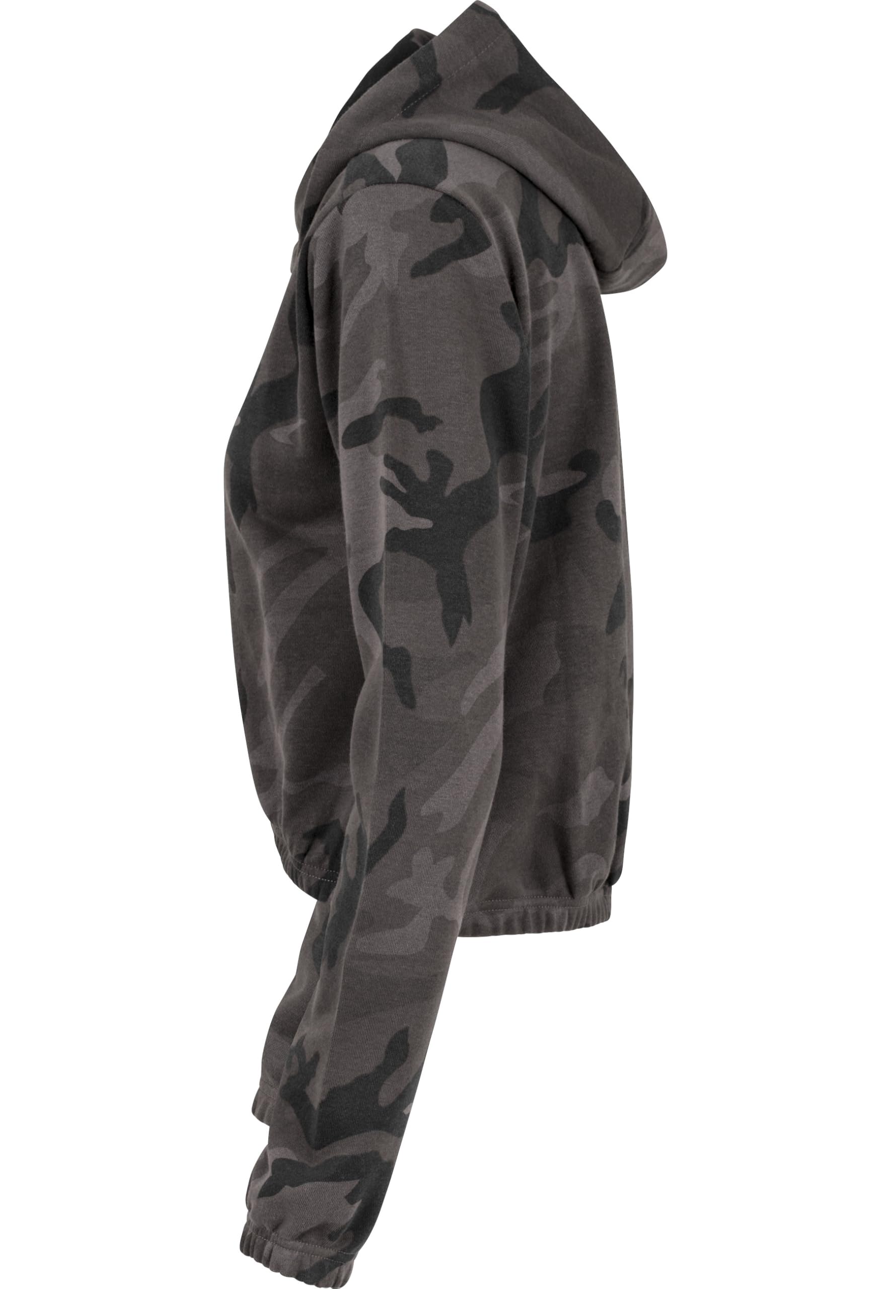 Urban Classics Ladies Camo Cropped Hoody - Sudadera con capucha Mujer