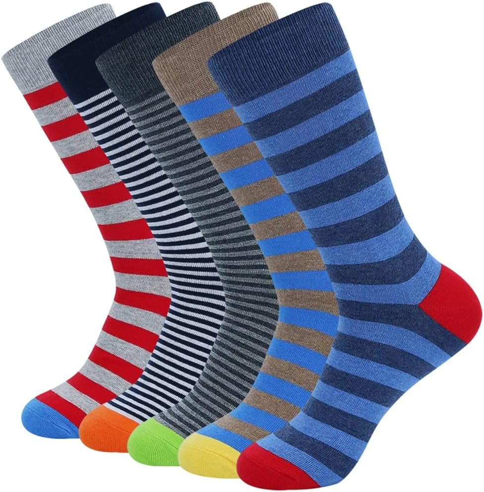 ASXDCP 秋と冬の肥厚男性の靴下ハイチューブハイウエスト増加ロングチューブチェック柄男性の靴下綿