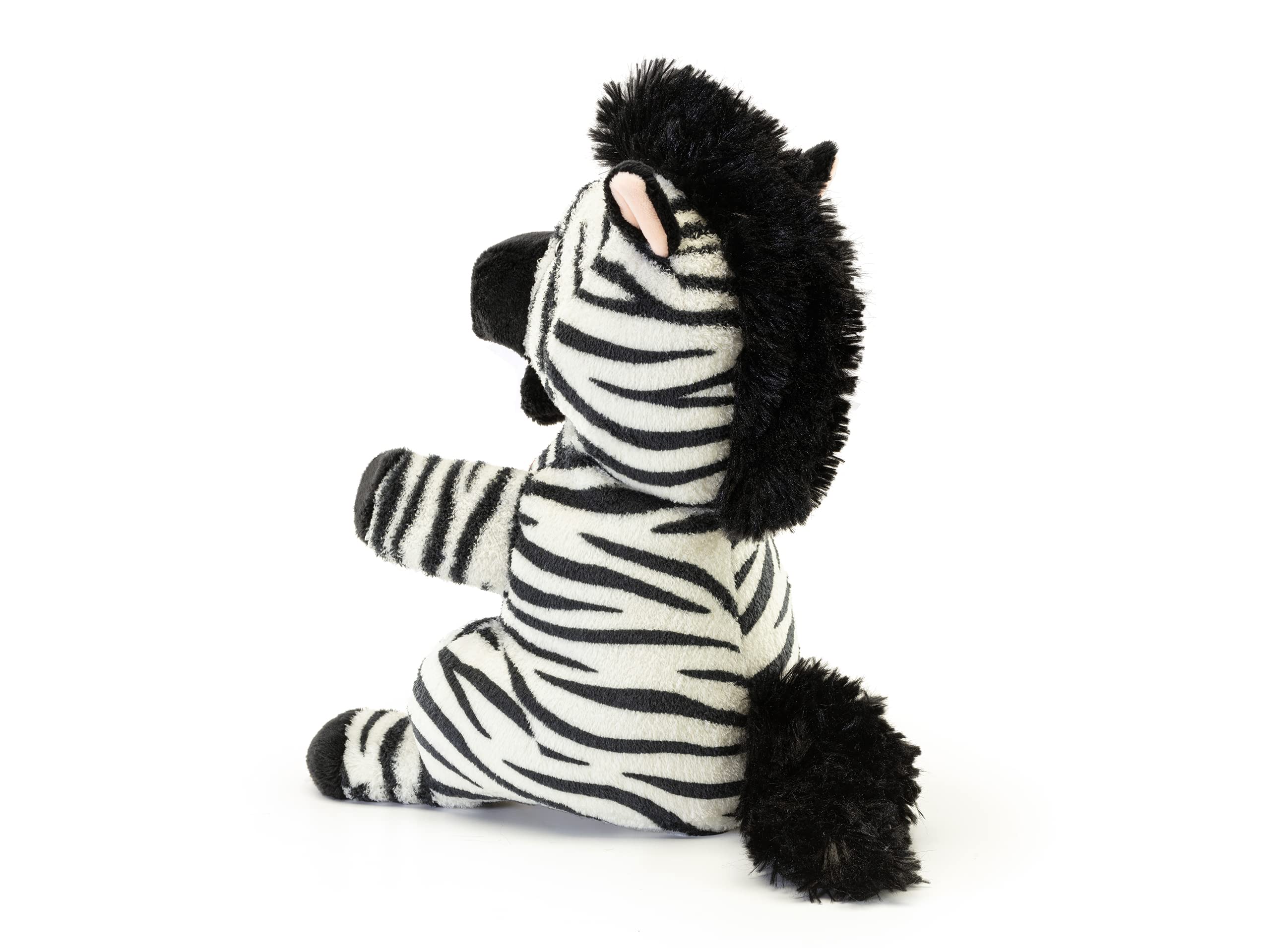 Trudi Marionnette zèbre Marionnettes et marionnettes en Peluche pour Le théâtre Jeu pour Les Enfants. Racontez et créez des Histoires. | 17x29x18cm S | Puppets | modèle 29309