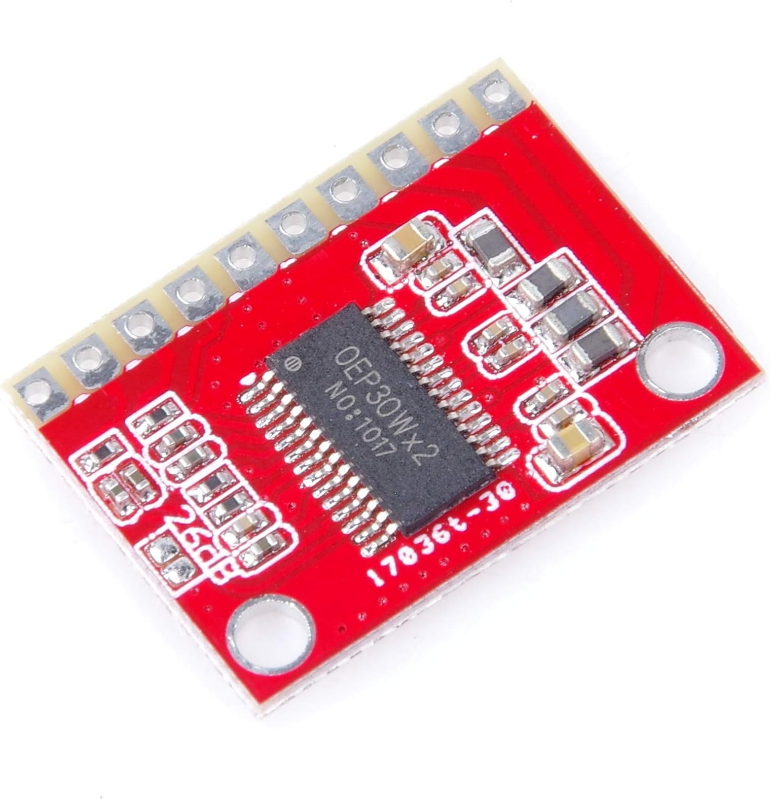 OEP30Wx2 Module DC 12V-24V OEP 30W x2 36dB Class D Digital Power Amplifier Board 15W x2 Mini Amp Module Replace TDA8932