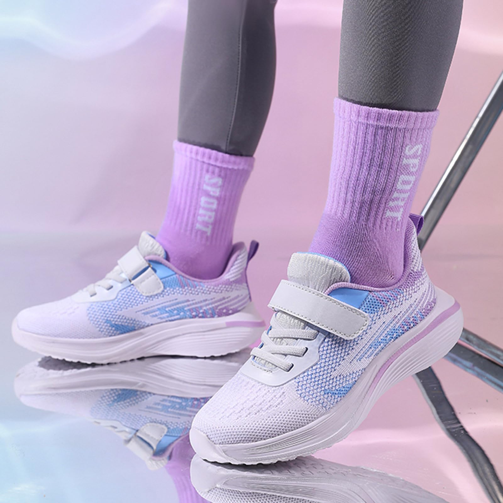 Genérico Zapatillas Deportivas para niños Tallas amplias Antideslizantes niño Calzado Adolescentes con Suela Antideslizante Sneakers Transpirables Ideales Actividades diarias