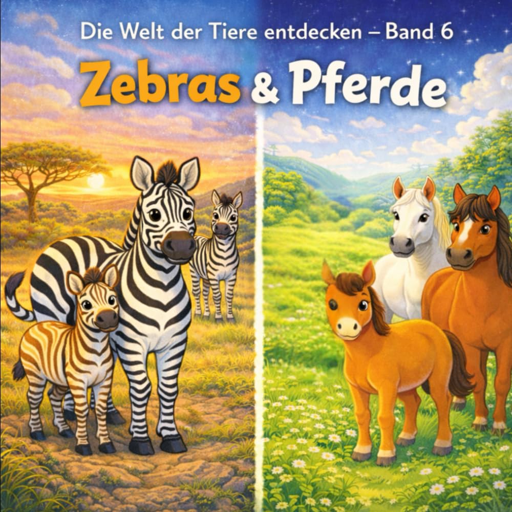 Zebra & Pferde: Die Welt der Tiere entdecken -Band 6 (Tiere hautnah entdecken)
