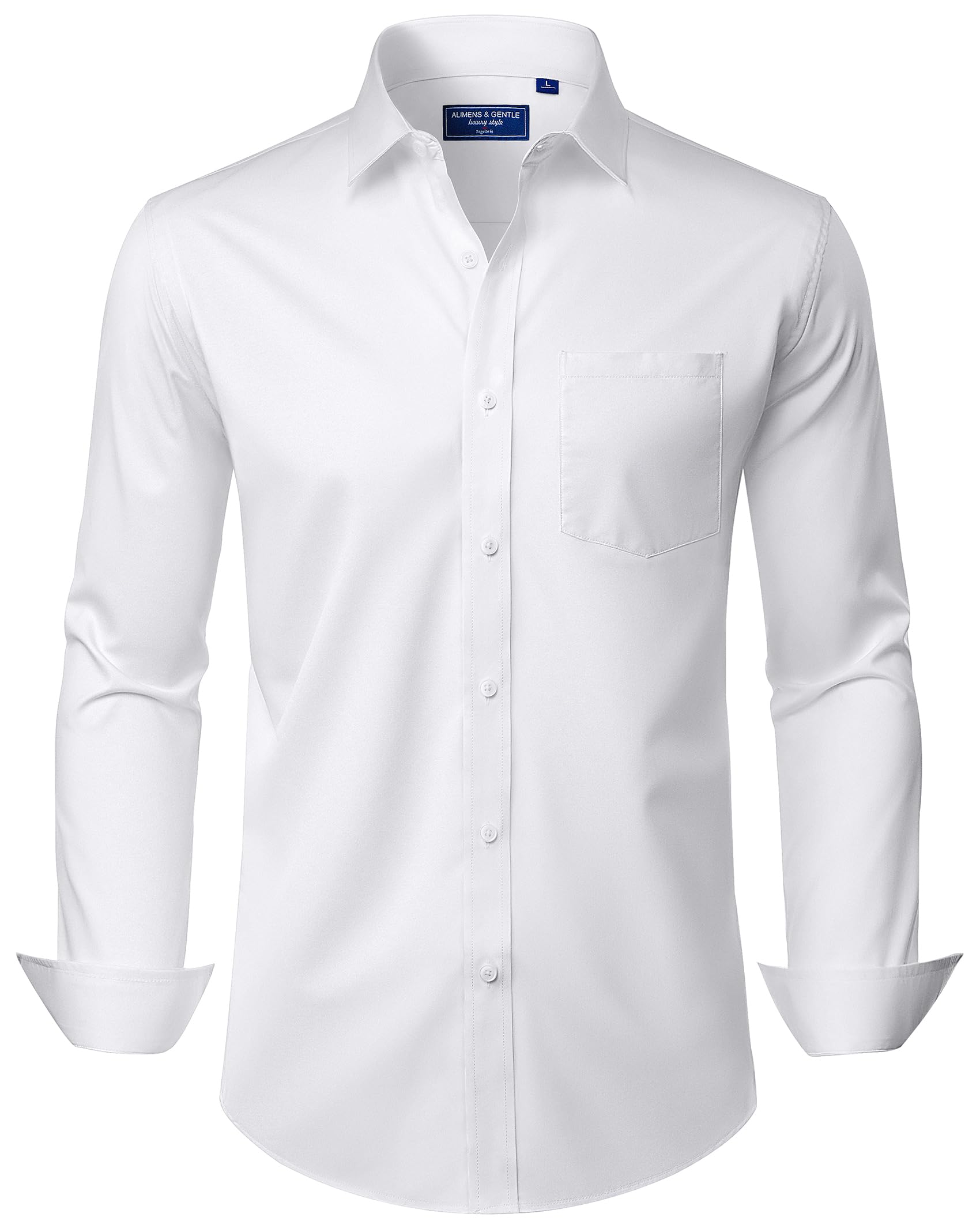fitted lace wedding dress White Dress Shirt