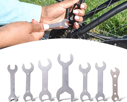 YnGia Juego de llaves súper delgadas de 0.059 in, llave de extremo abierto, llave de doble extremo plateado, herramienta de reparación de combinación