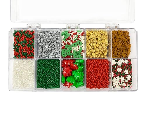 Miniatura 63 de Mystic Sprinkles Kits de decoración de espolvorear para Navidad (Día de la nieve! Kit de decoración de espolvorear 7.4 onzas) ¡Día de nieve! Kit