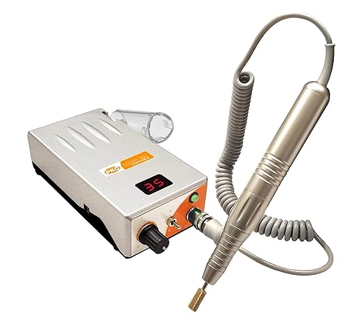 Vista 9 de Medicool Pro Power 35K - Taladro de uñas portátil inalámbrico recargable profesional para acrílico, gel, manicura y pedicura PROPRT-35