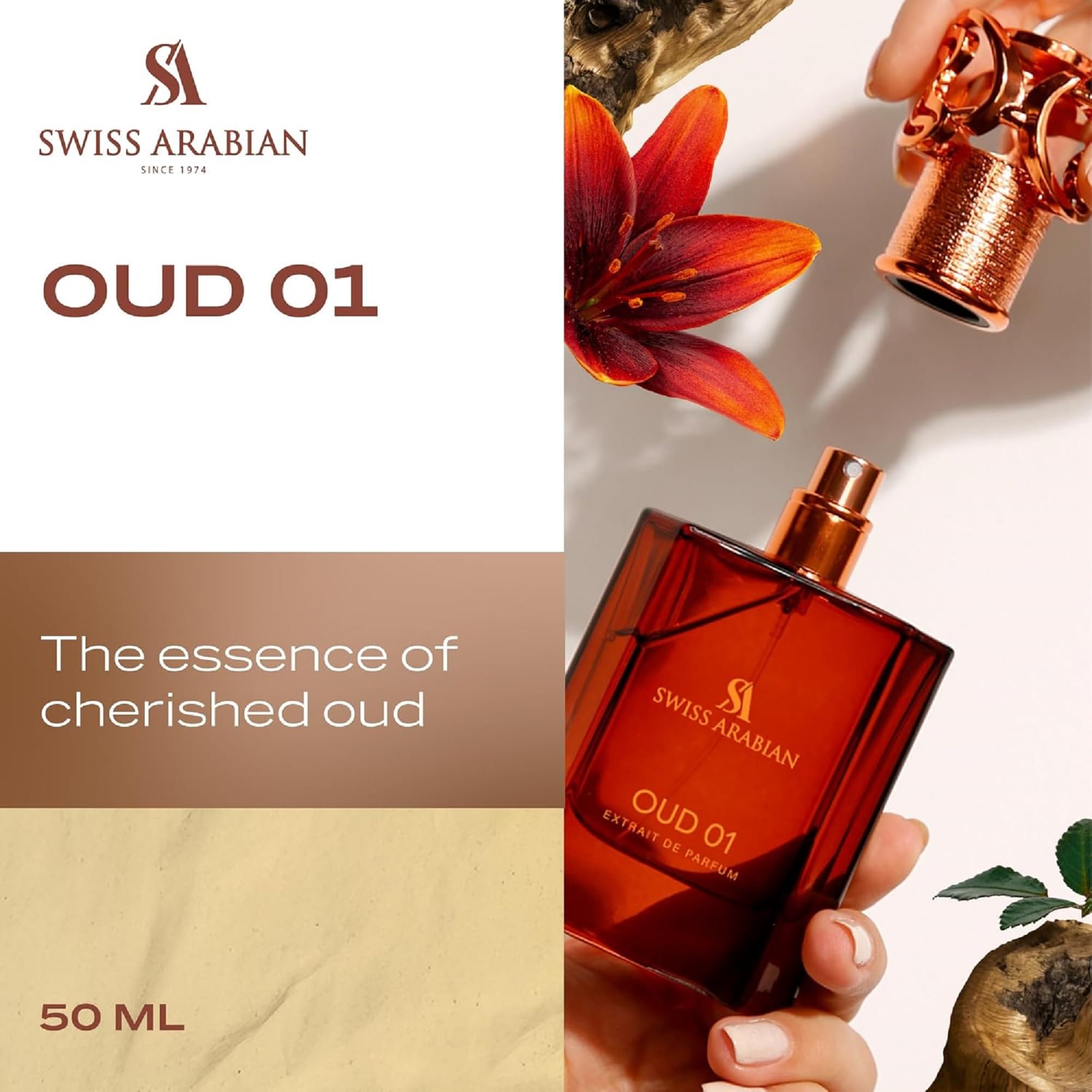 Swiss Arabian Eau de Parfum OUD 01 50 ml