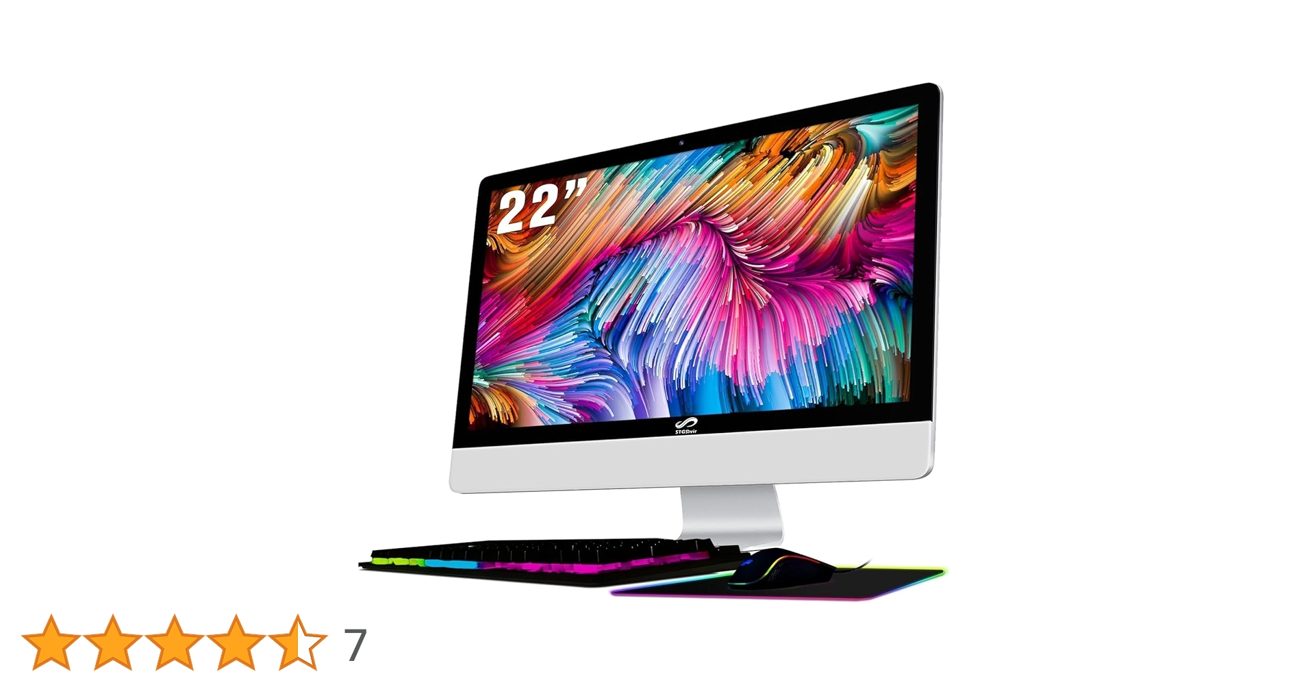 STGSivir All-in-One Desktop Computer, 22'' FHD Display