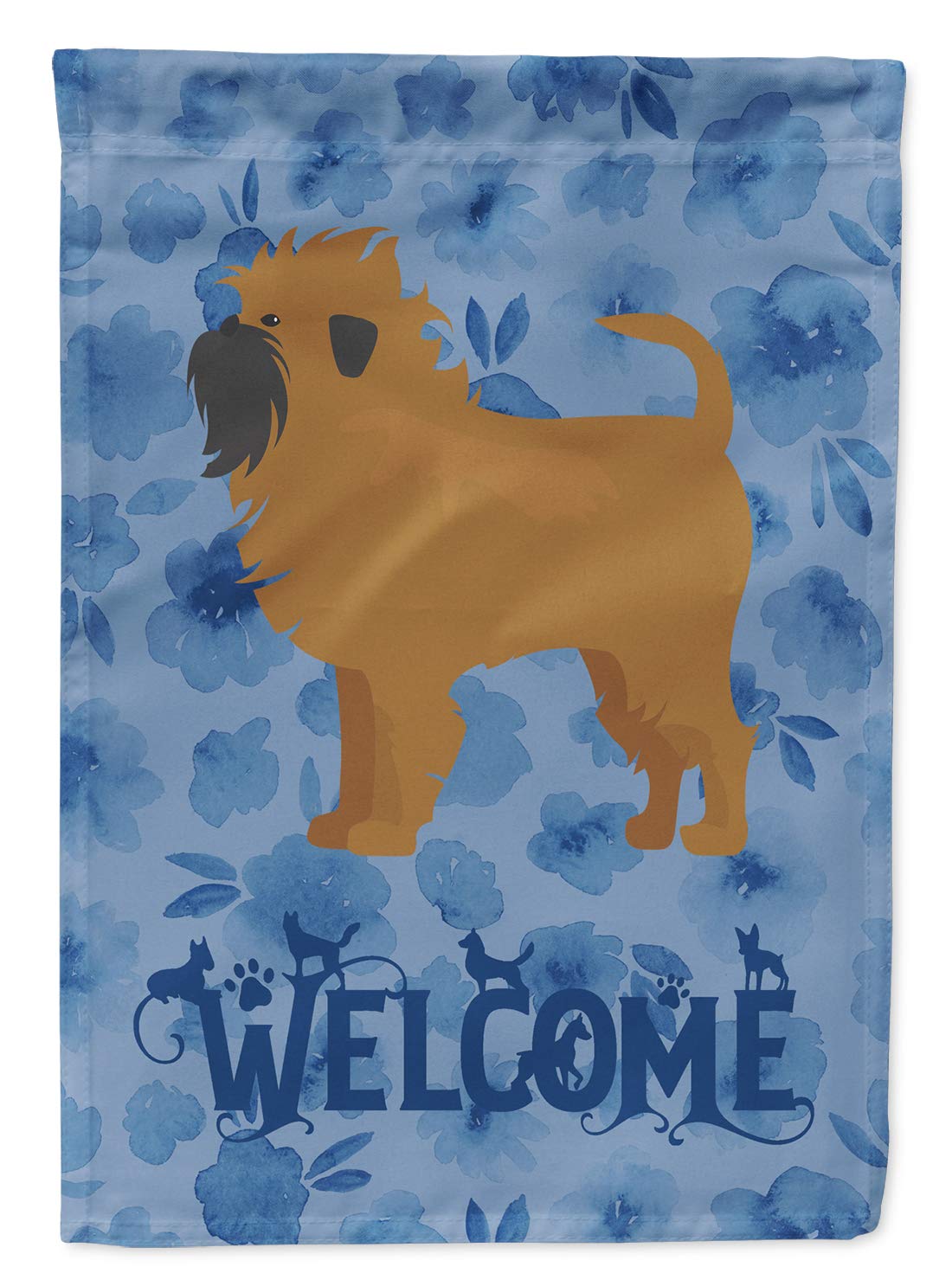Drapeau de bienvenue Affenpinscher CK5962GF, petit drapeau de jardin décoratif et multicolore