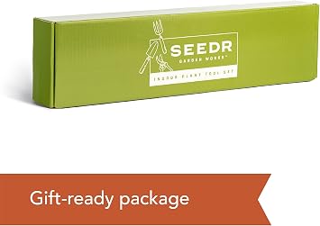 Indoor Plants Tool Set, Stainless Steel Starter Kit - Garden Shears, Garden Gloves, Garden Trowel 3pc Set