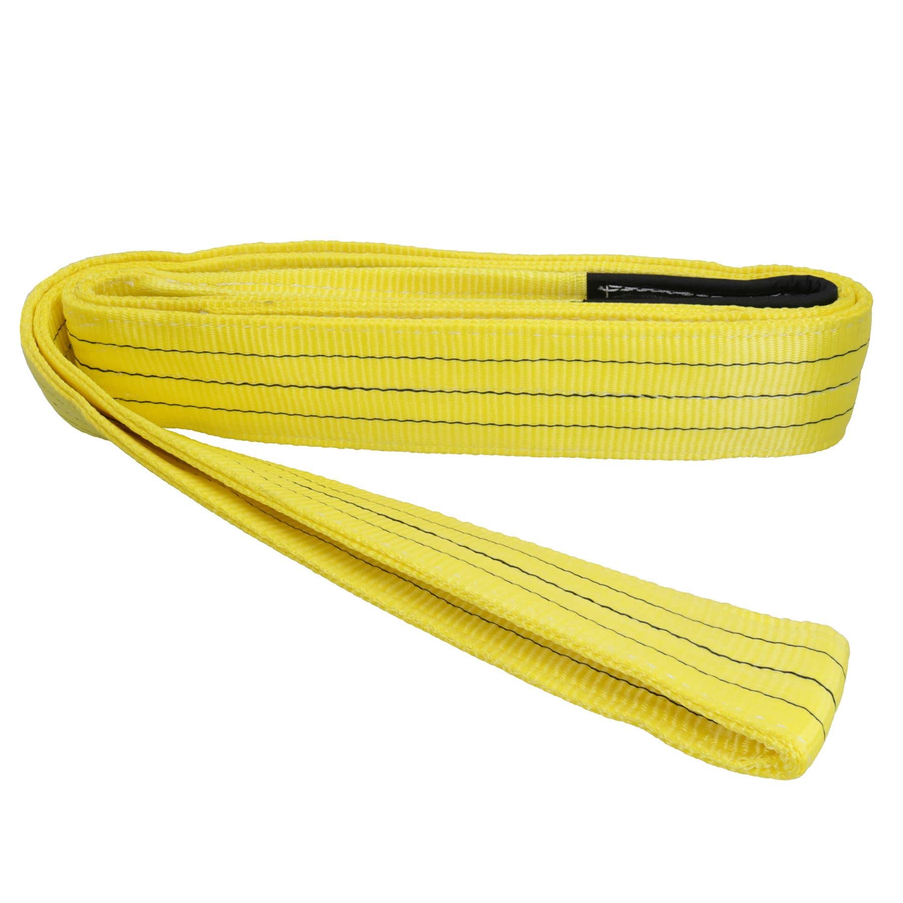 AB Tools Cinghia Di Recupero 3m 12 Tonnellate: Braca Protettiva Per Tronchi D'albero E Traino - 5