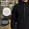 Chaqueta con Capucha Táctica BAERSkin para Hombre 4.0 - Suéter Fleece Estilo Militar para Frío, Lluvia, Viento o Nieve 5