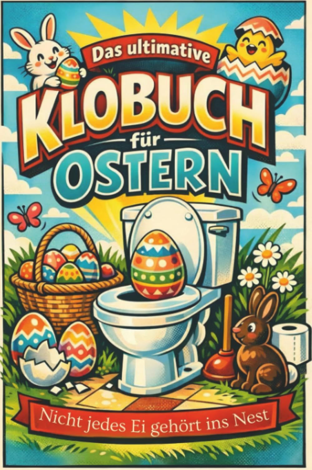 Das ultimative Klobuch für Ostern: Nicht jedes Ei gehört ins Nest. Lustiges Geschenk mit Lifehacks, Fun Facts und Geschichten