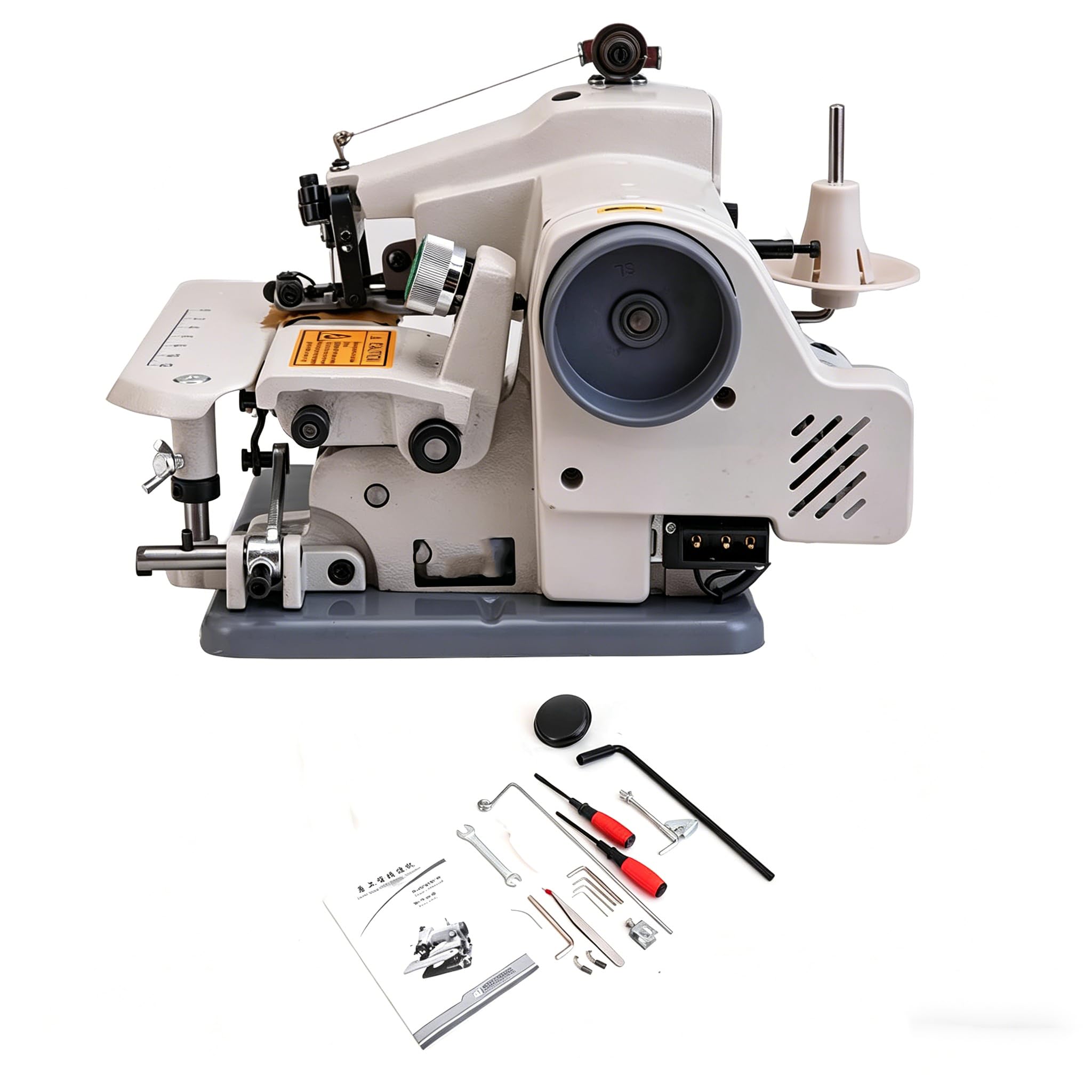 Máquina de coser de punto ciego, dobladillo de escritorio portátil para dobladillar puños, vestidos, faldas y cortinas, perfecta para alteraciones rápidas y acabado profesional