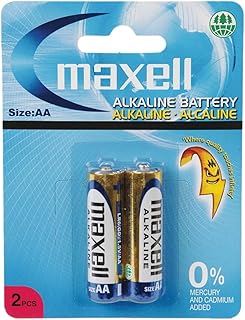 20 Maxell AA Batteries, Double A Max Alkaline Battery (10x2)